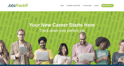 Desktop Screenshot of jobstrackr.com